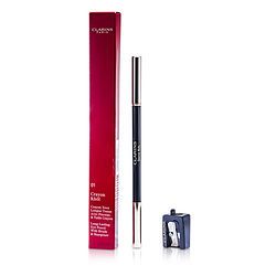 Long Lasting Eye Pencil with Brush - # 01 Carbon Black (With Sharpener)  --1.05g/0.037oz
