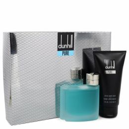 Dunhill Pure Gift Set - 2.5 Oz Eau De Toilette Spray + 5 Oz After Shave Balm -- For Men