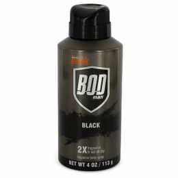 Bod Man Black Body Spray 4 Oz For Men