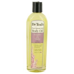 Dr Teal's Bath Oil Sooth & Sleep With Lavender Pure Epsom Salt Body Oil Sooth & Sleep With Lavender 8.8 Oz For Women