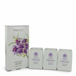 April Violets 3 X 3.5 Oz Soap 3.5 Oz For Women