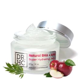 DR.HC Natural BHA + AHA Super Hydrating Jelly (25~40g, 0.9~1.4oz) (Skin brightening, Anti-acne, Anti-blemish, Oil balancing, Anti-aging...) (Size: 25g)