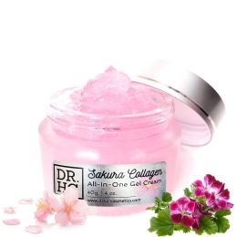 DR.HC Sakura Collagen All-In-One Gel Cream (25~40g, 0.9~1.4oz.) (Collagen support, Skin firming, Brightening, Anti-scar...) (Size: 25g)